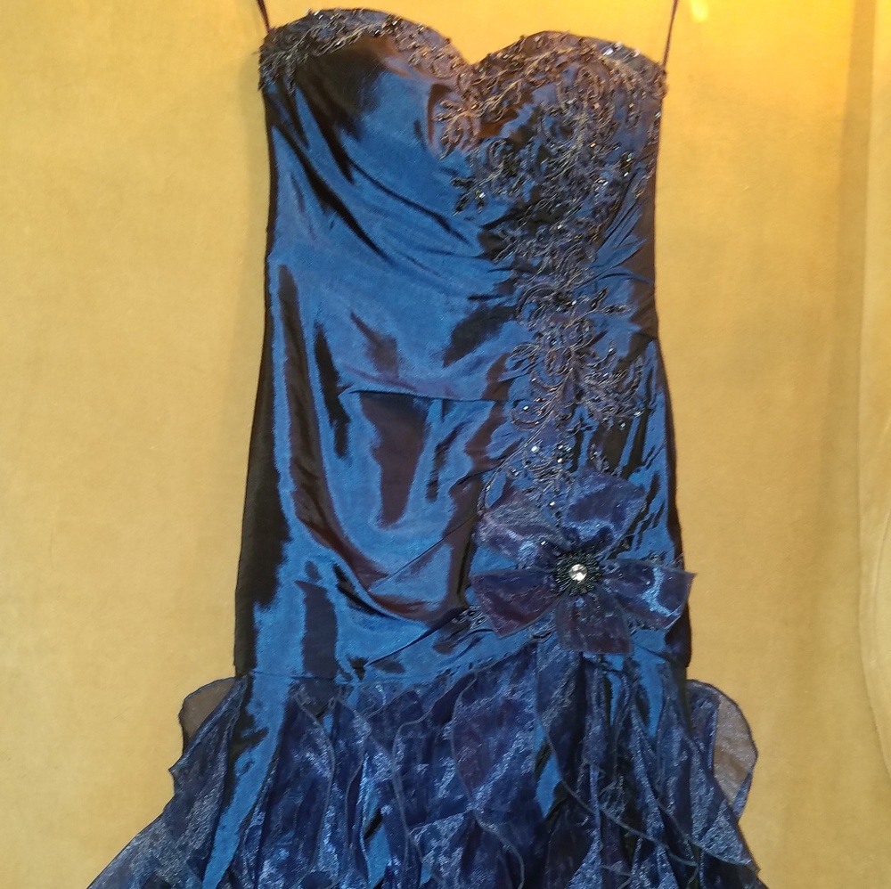 Blue formal dress